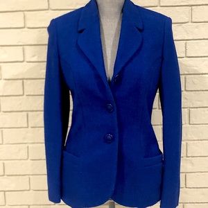Cobalt Blue Versace Blazer (Versace Jeans Brand)